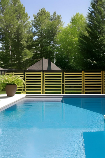 pool fence ideas